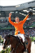 DUBBELDAM, Jeroen mit Casall Ask, Gold Medaille, Weltmeister
Caen, Stade Michel d'Ornano, 07.09