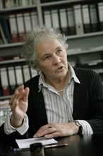 Die Biologin und Nobelpreisträgerin Christiane Nüsslein-Volhard, aufgenommen am Donnerstag (04.10