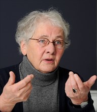 Christiane Nüsslein-Volhard, Nobelpreisträgerin für Medizin, fotografiert am 10.10.2012 in Tübingen