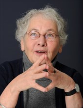 Christiane Nuesslein-Volhard, Nobel laureate in medicine, is pictured in Tuebingen, Germany, 10