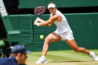 The Wimbledon Championships 2018

Angelique Kerber seen on court during her Ladies semi finals on