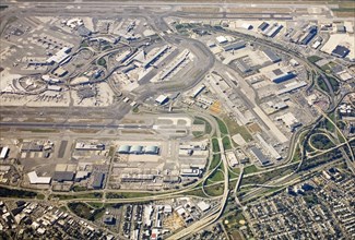 JFK Airport, New York, from above |