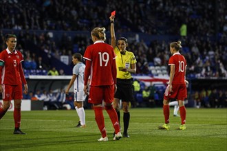Qualification pour la Coupe du Monde de la FIFA 2019. Match Angleterre-Russie