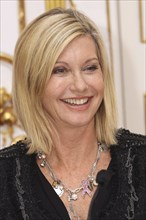 Olivia Newton-John bei der Pressekonferenz anlässlich der Pink Ribbon 2010 am 30.09.2010 in Wien. |