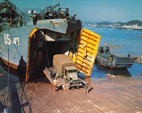 Débarquement en Normandie. Juin 1944