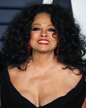 BEVERLY HILLS, LOS ANGELES, CA, USA - FEBRUARY 24: Singer Diana Ross arrives at the 2019 Vanity