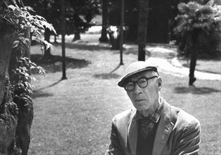 Undatierte Aufnahme des US-amerikanischen Schriftstellers Henry Miller (1891-1980). Zu seinen