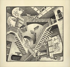 MC Escher_Relativity, 1953 
New York- The May 22 sale of Modern & Contemporary Prints & Multiples