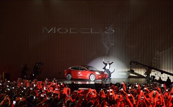 Tesla vehicle Model 3