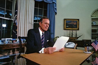 United States President George H.W. Bush, 1991