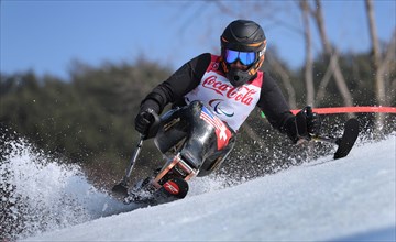 Stephani Victor aus der Schweiz fährt auf der Strecke
