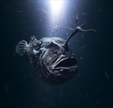 Atlantic footballfish, Himantolophus groenlandicus