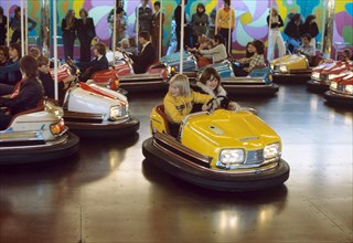 Auto-tamponneuses à l'Oktoberfest, en 1975