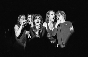Manfred Praeker, Herwig Mitteregger, Nina Hagen, Bernhard Potschka, Reinhold Heil von der Nina