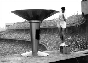 Ron Clarke. Olympic games Melbourne. 1956