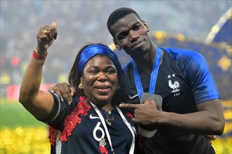 Yeo Moriba Pogba et Paul Pogba, 2018