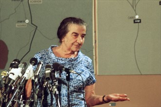 Golda Meir, 1973