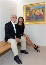 Fernando Botero et sa femme Sophia (2013)