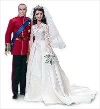 Limited edition Barbie Collector William & Catherine Royal Wedding