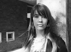 Musik aus Studio B, Musiksendung, Deutschland 1966, Gaststar: Francoise Hardy vor dem Auftritt in