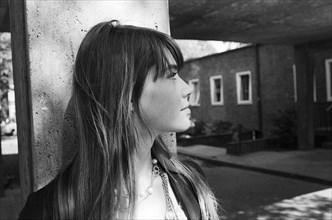 Musik aus Studio B, Musiksendung, Deutschland 1966, Gaststar: Francoise Hardy vor dem Auftritt in