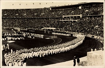 Olympische Spiele, Berlin 1936, Sportfeld, Eröffnungsfeier