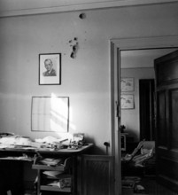The picture from the Nazi news service shows - in the run-up to the Munich Agreement - the