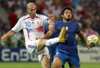 Final of the 2006 FIFA World Cup between Italy and France