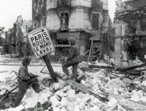 WW II, historical, war, world war, second world war, operation Overlord, Overlord, invasion, town,