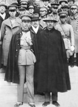 Der chinesische General Chang Hsueh-Liang und der chinesische Präsident des Exekutiv-Rates und