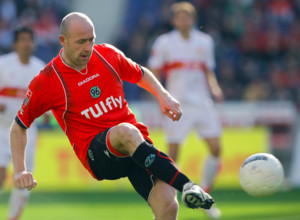 Jiri Stajner, match Hanovre-Stuttgart, le 30 mars 2008, à l'AWD-Arena de Hanovre