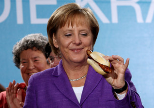 German Chancellor Angela Merkel