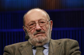 November 30, 2015 - Berlin: Umberto Eco at a reading of his novel "Numero Zero", Haus des Rundfunks
