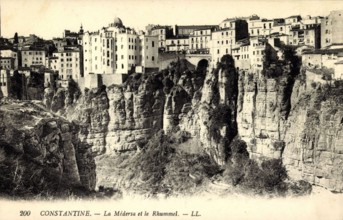 Constantine, La Medersa et le Rhummel