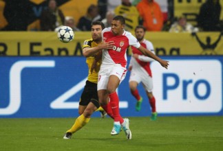 firo : 12.04.2017, Fußball, 1.Bundesliga, Saison 2016/2017 UEFA, Champions League, CL, CHL,