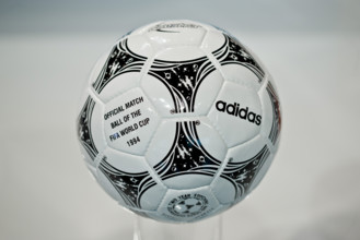 The 'Questra' soccer ball which was the official ball of the 1994 soccer world cup in USA is