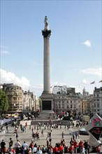 Colonne de Nelson, Trafalgar Square, Londres