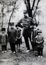 Reza Shah le Grand et ses enfants