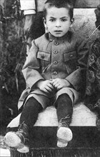 Reza Pahlavi as a young boy