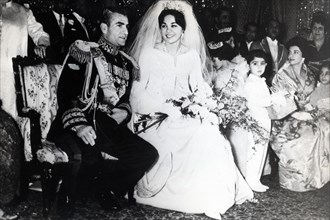 Mohammed Reza Pahlavi et Farah Diba : the wedding (1959)