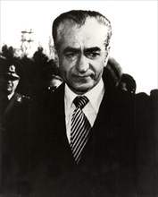 Mohamad Reza Shah Pahlavi the day he left Tehran