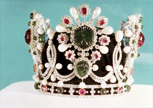 The crown of the empress Farah Pahlavi