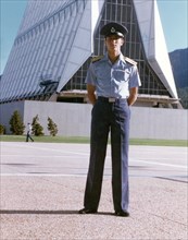 Reza Pahlavi à l'US Air Force Academy, 
Colorado Springs (1978)