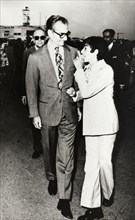 Mohammad Reza Shah Pahlavi and his son Reza