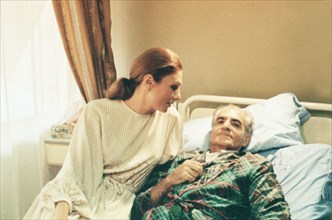 Mohammad Reza Shah Pahlavi in his last days, at the Cairo Hospital (1980)