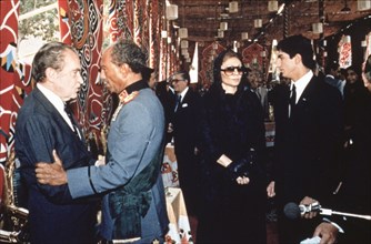 Les funérailles de Mohammed Reza Shah Pahlavi,   1980, Le Caire