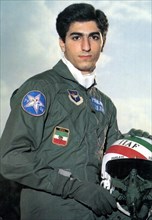 Reza Pahlavi en pilote, Maroc 1982