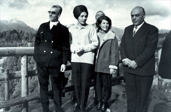 Mohammed Reza Shah Pahlavi et Farah Pahlavi