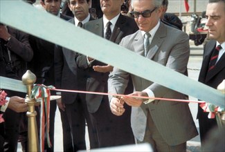 Mohammed Reza Shah Pahlavi en visite officielle