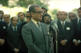 Mohammed Reza Shah Pahlavi en visite officielle